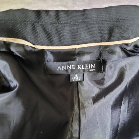 Anne Klein black blazer size 6 - Picture 8 of 8
